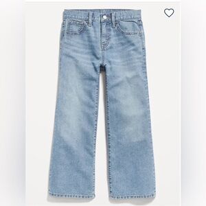 Old Navy High Waisted Baggy Wide Jeans for Girls Size 12 NWT